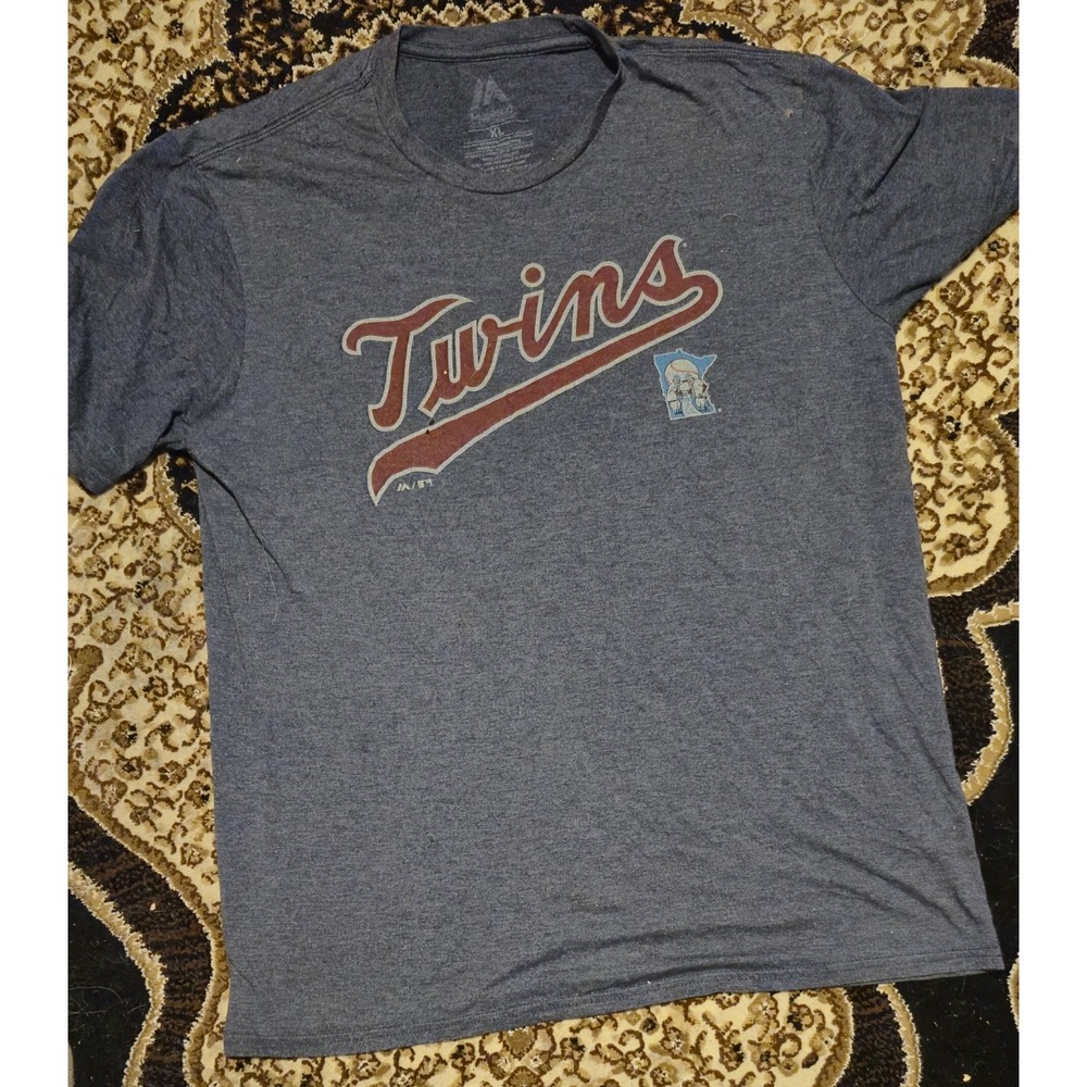 Minnesota Twins Graphic T-Shirt Mens XL‎ MLB Baseball Tee
